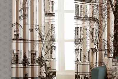 Шторы с рисунком